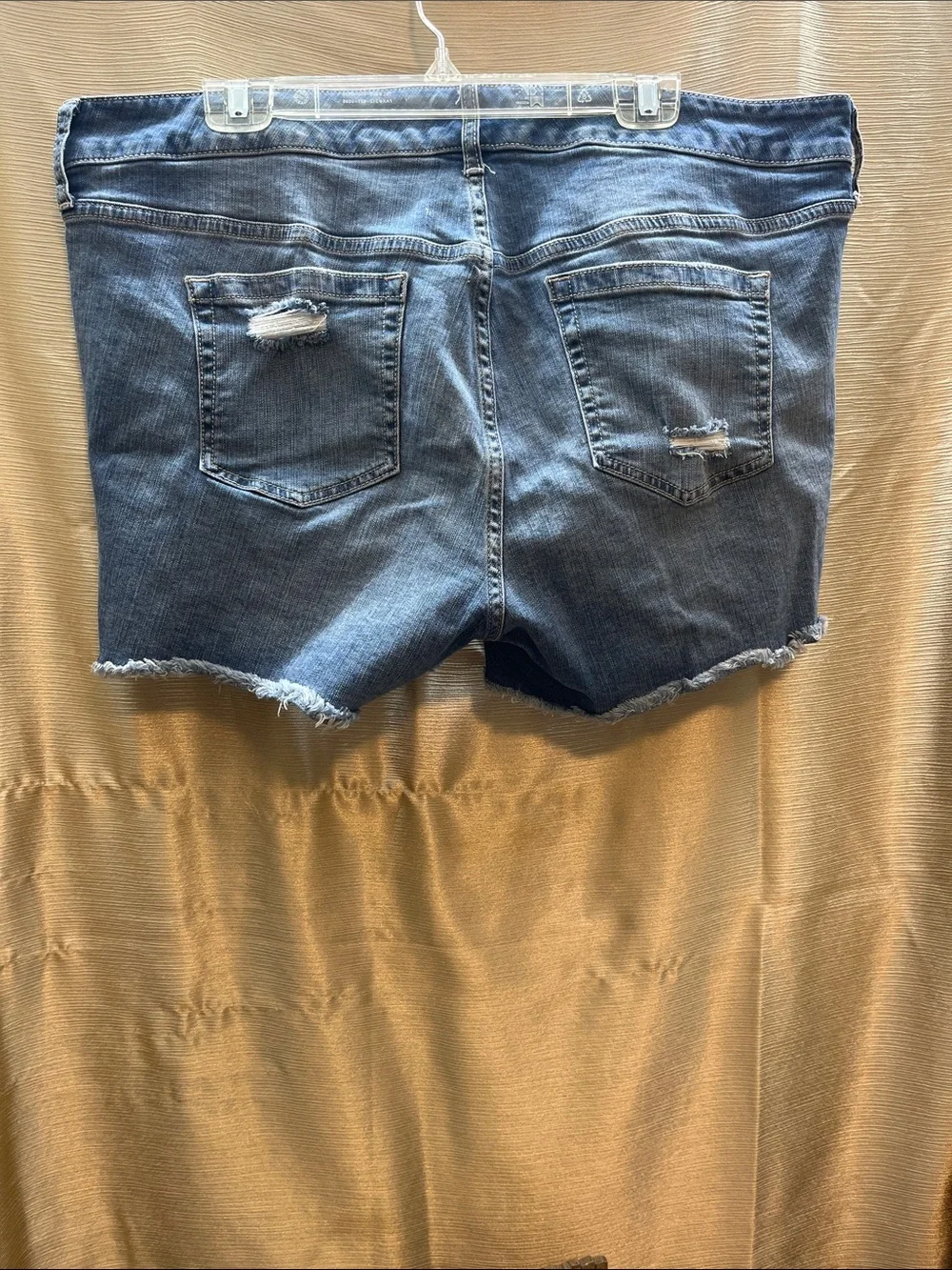 Torrid Distressed Denim Shorts - Blue